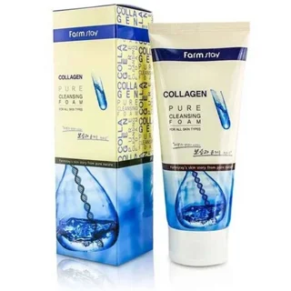 فوم شستشوی جوان ساز و آبرسان کلاژن فارم استی 180ml