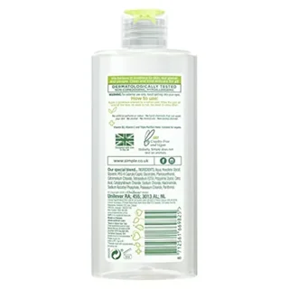 Simple Gently Removes Facial Micellar Water 200ml