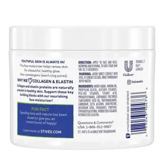 St. Ives Moisturizer Collagen and Elastin Moisturizer Renewing