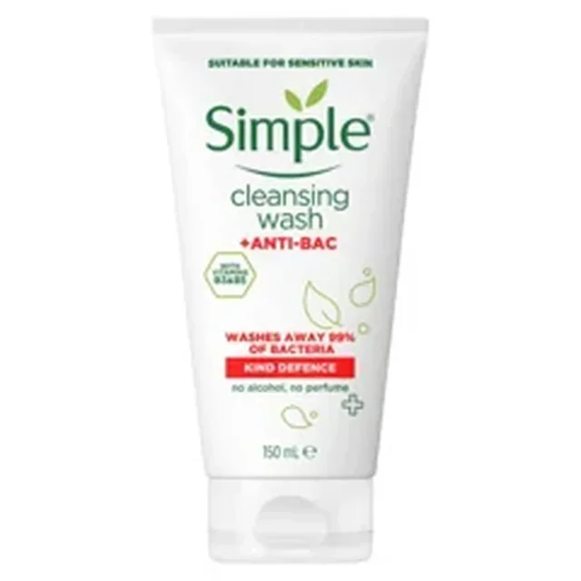 ژل شستشوی آنتی باکتریال سیمپل مدل KIND DEFENCE حجم 150 میل