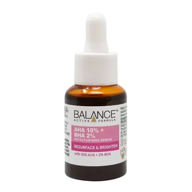 سرم لایه بردار و بازسازی کننده پوست AHA 10% + BHA 2% بالانس